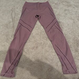 Victoria’s Secret Knockout Leggings Mauve with Cutout Ladder Women’s small